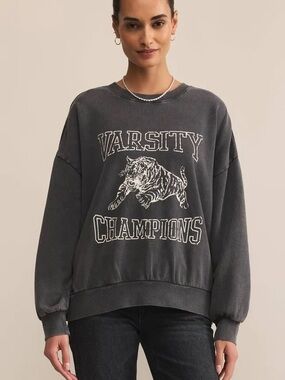 Z Supply Sunday Varsity Sweatshirt